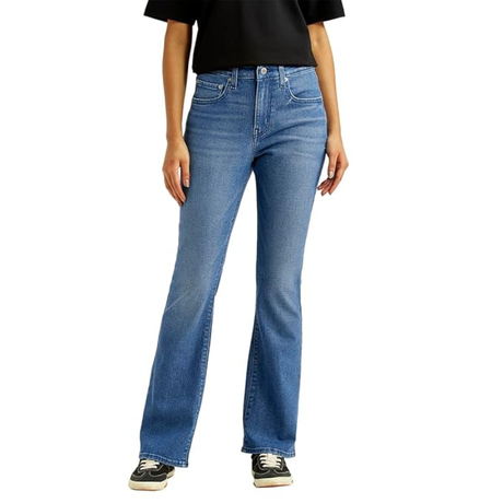 Buy Levi's Women's Mid Rise Flared Fit Blue Jeans Online in Nepal - Online Shopping Nepal - Online Clothing Shop Nepal