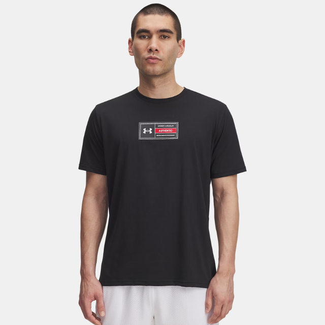 Buy Under Armour Printed Woven Label Men's SS T-Shirt Online in Nepal - Online Shopping Nepal - Online Clothing Shop Nepal