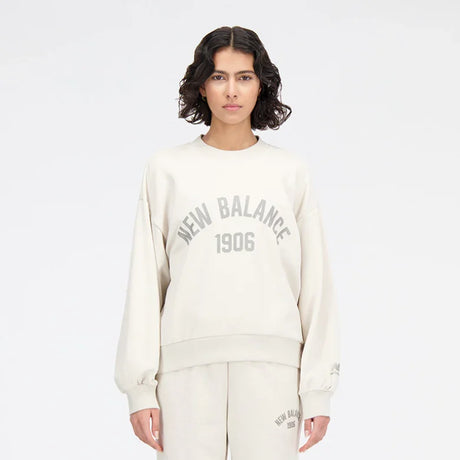 NEW BALANCE Essentials Varsity Fleece Crew - Aadima Nepal -online shopping Nepal - Fashion -Buy Clothing Online  in Nepal