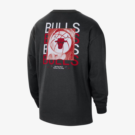 Chicago Bulls Courtside Men's Nike NBA Max90 Long-Sleeve T-Shirt - Aadima Nepal -online shopping Nepal - Fashion -Buy Clothing Online  in Nepal