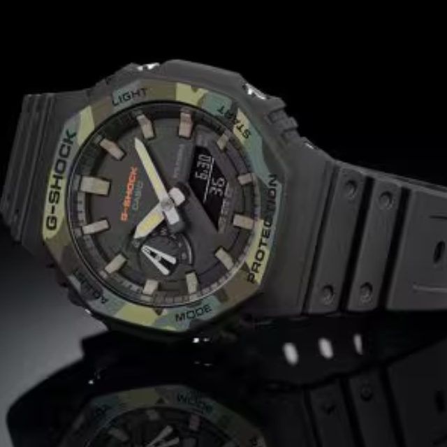Buy CASIO G-SHOCK ANALOG-DIGITAL WATCH GA-2100SU-1A Online in Nepal - Online Shopping Nepal - Online Clothing Shop Nepal