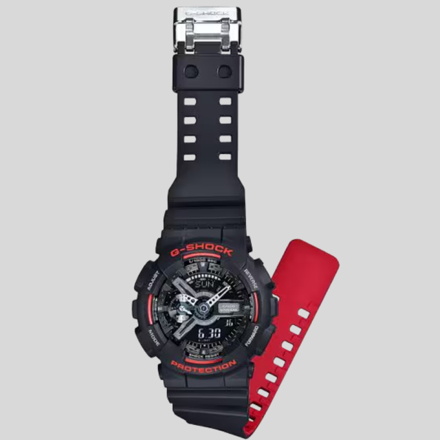 Buy CASSIO GA-110HR-1A ANALOG-DIGITAL WATCH Online in Nepal - Online Shopping Nepal - Online Clothing Shop Nepal