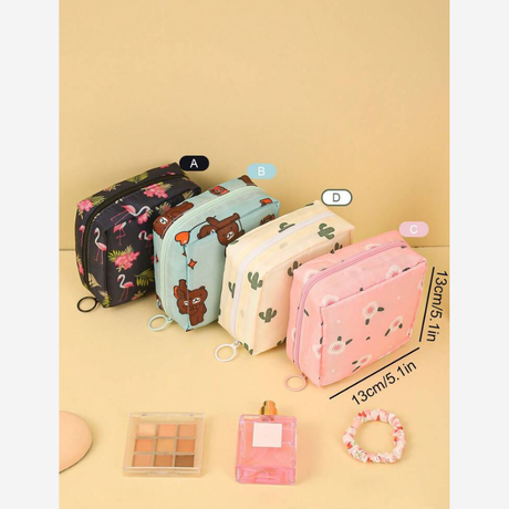 Buy SHEIN 1PC Portable Sanitary Napkin Storage Bag Online in Nepal - Online Shopping Nepal - Online Clothing Shop Nepal