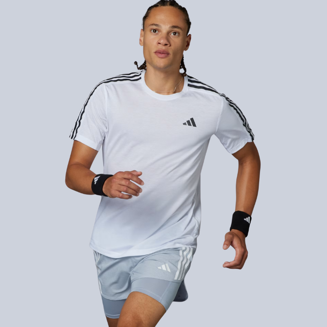 Buy Adidas Own the Run 3-Stripes Tee Online in Nepal - Online Shopping Nepal - Online Clothing Shop Nepal