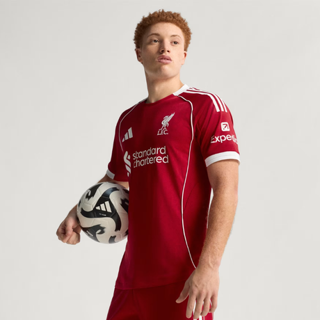 Buy Adidas Liverpool FC 25/26 Home Authentic Jersey Online in Nepal - Online Shopping Nepal - Online Clothing Shop Nepal