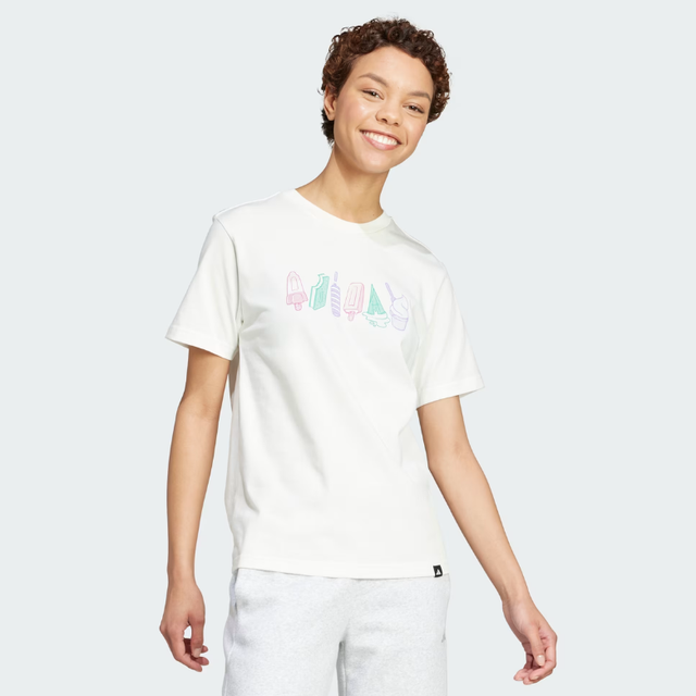 Adidas Lounge Food W Graphic Tee