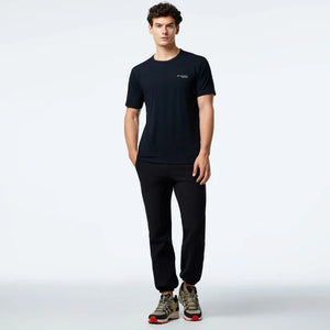 Columbia O Neck Black Casual T-Shirt - Aadima Nepal -online shopping Nepal - Fashion -Buy Clothing Online  in Nepal