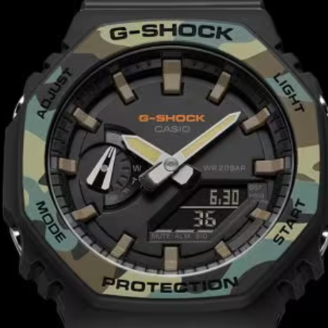 Buy CASIO G-SHOCK ANALOG-DIGITAL WATCH GA-2100SU-1A Online in Nepal - Online Shopping Nepal - Online Clothing Shop Nepal