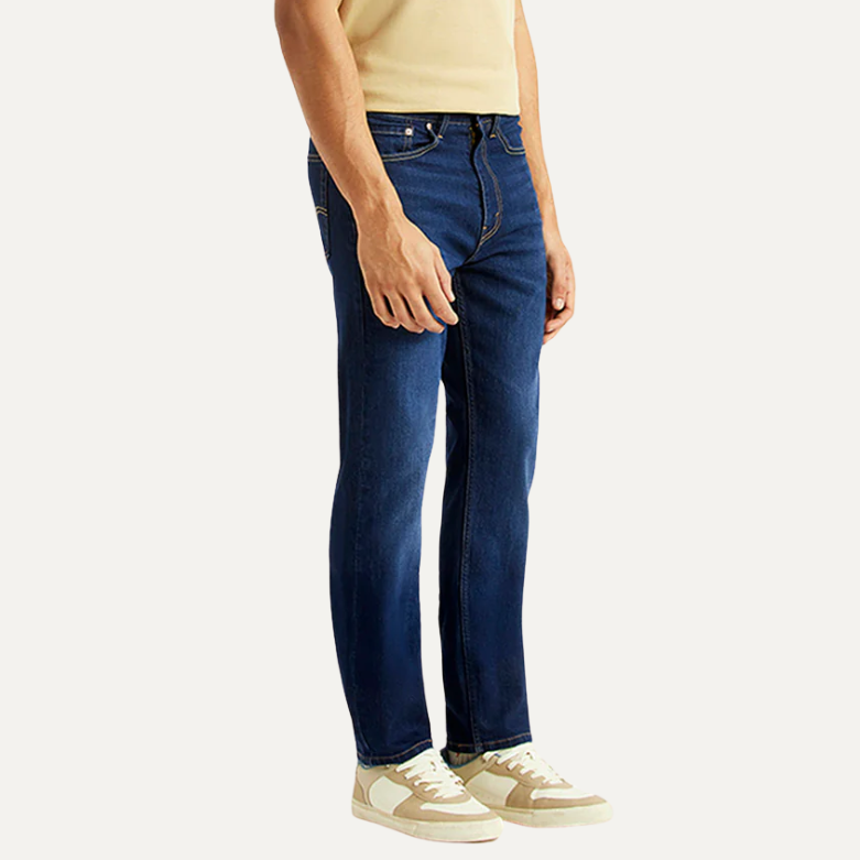 Buy Men's 505 Navy Straight Fit Mid Rise Jeans Online in Nepal - Online Shopping Nepal - Online Clothing Shop Nepal