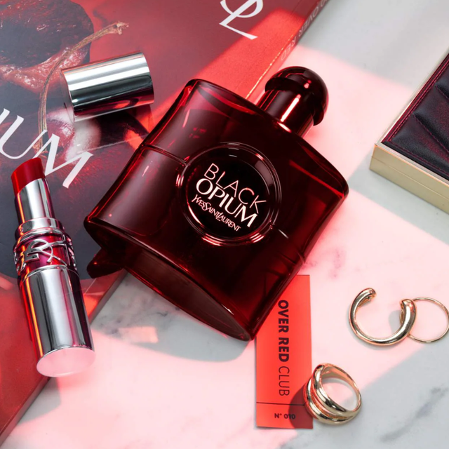 Buy Yves Saint Laurent Black Opium Eau De Parfum Over Red Online in Nepal - Online Shopping Nepal - Online Clothing Shop Nepal