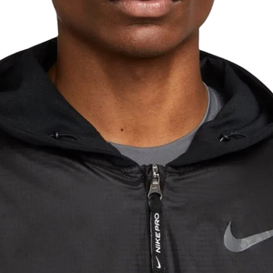 Buy NIKE PRO 1/2 ZIP RUNNING HOODED JACKET Online in Nepal - Online Shopping Nepal - Online Clothing Shop Nepal
