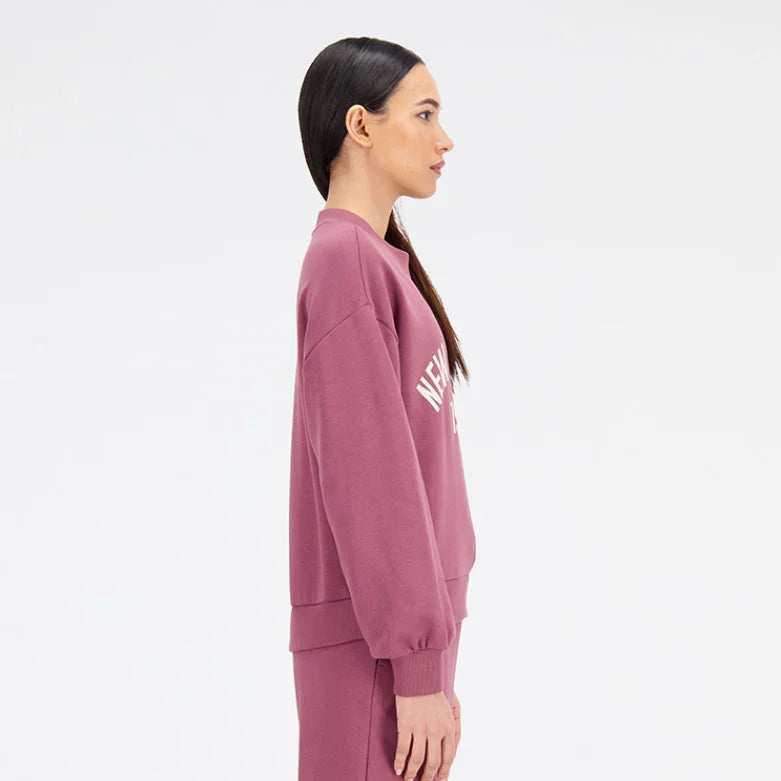 NEW BALANCE Essentials Varsity Fleece Crew - Aadima Nepal -online shopping Nepal - Fashion -Buy Clothing Online  in Nepal