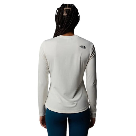 The North Face W' Shadow L/S Tee - White Dune - Aadima Nepal -online shopping Nepal - Fashion -Buy Clothing Online  in Nepal