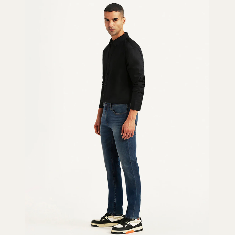 Buy Men's Redloop 511 Blue Slim Fit Mid Rise Jeans Online in Nepal - Online Shopping Nepal - Online Clothing Shop Nepal