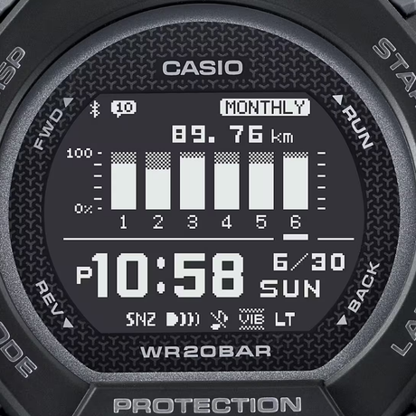 Buy CASIO G-SQUAD GBD-300-1DR Bluetooth Fitness Watch Online in Nepal - Online Shopping Nepal - Online Clothing Shop Nepal