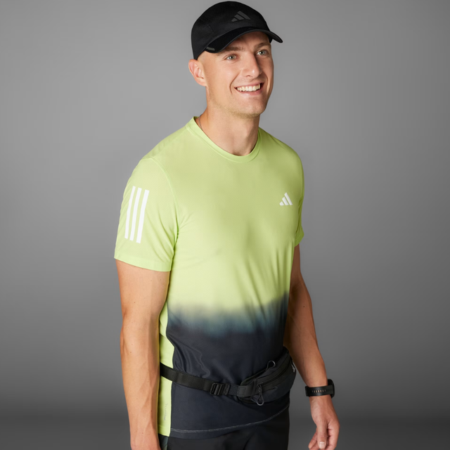 Buy Adidas Own the Run CLIMACOOL Colorblock Tee Online in Nepal - Online Shopping Nepal - Online Clothing Shop Nepal