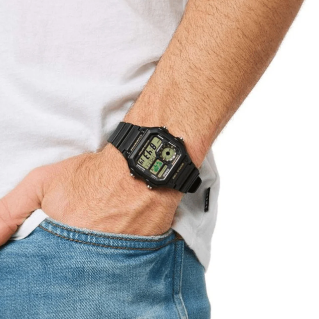 Buy CASIO DIGITAL WATCH AE-1200WH-1BV Online in Nepal - Online Shopping Nepal - Online Clothing Shop Nepal