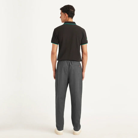 Charcoal Grey Regular Fit Joggers - Aadima Nepal -online shopping Nepal - Fashion -Buy Clothing Online  in Nepal