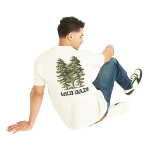 Cotton Graphic Regular Fit T-Shirt - Aadima Nepal -online shopping Nepal - Fashion -Buy Clothing Online  in Nepal