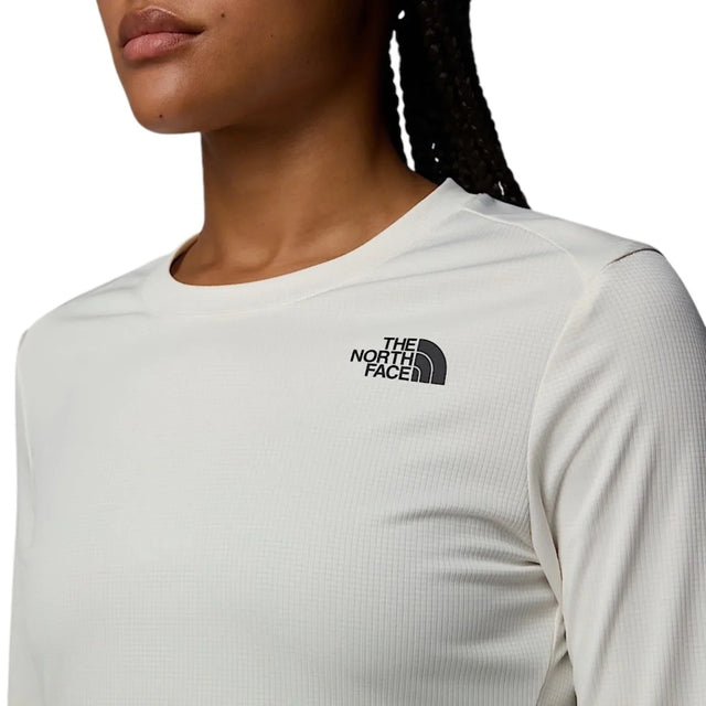 The North Face W' Shadow L/S Tee - White Dune - Aadima Nepal -online shopping Nepal - Fashion -Buy Clothing Online  in Nepal