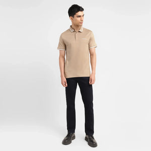 Solid Slim Fit Polo T-shirt - Aadima Nepal -online shopping Nepal - Fashion -Buy Clothing Online  in Nepal