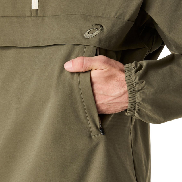 Buy ASICS DOUBLE WEAVE RELAXED PULL OVER JACKET Online in Nepal - Online Shopping Nepal - Online Clothing Shop Nepal