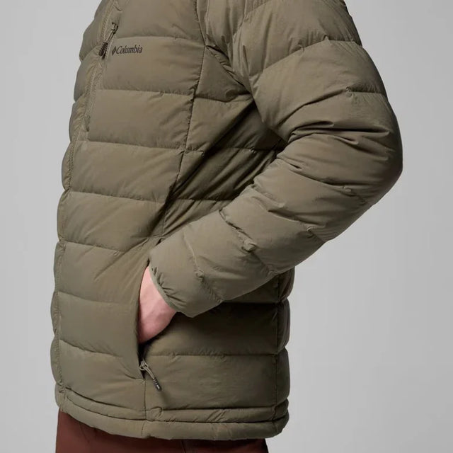 Columbia Drift PeakTM Stretch Down Hooded Jacket - Aadima Nepal -online shopping Nepal - Fashion -Buy Clothing Online  in Nepal