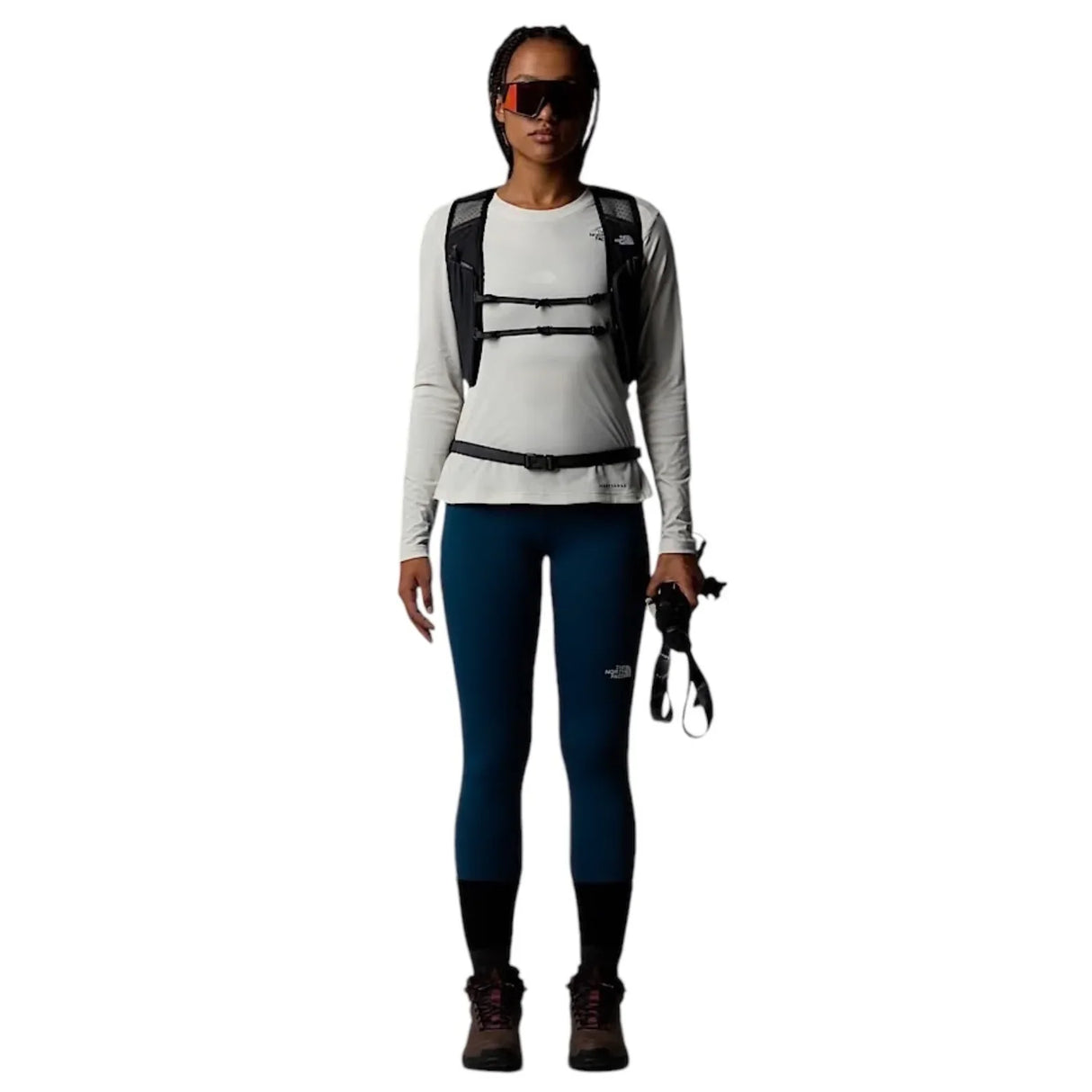 The North Face W' Shadow L/S Tee - White Dune - Aadima Nepal -online shopping Nepal - Fashion -Buy Clothing Online  in Nepal