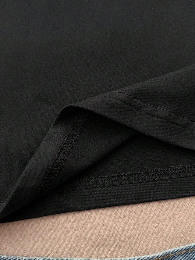 Glissea Floral Print Casual Versatile T-Shirt - Aadima Nepal -online shopping Nepal - Fashion -Buy Clothing Online  in Nepal