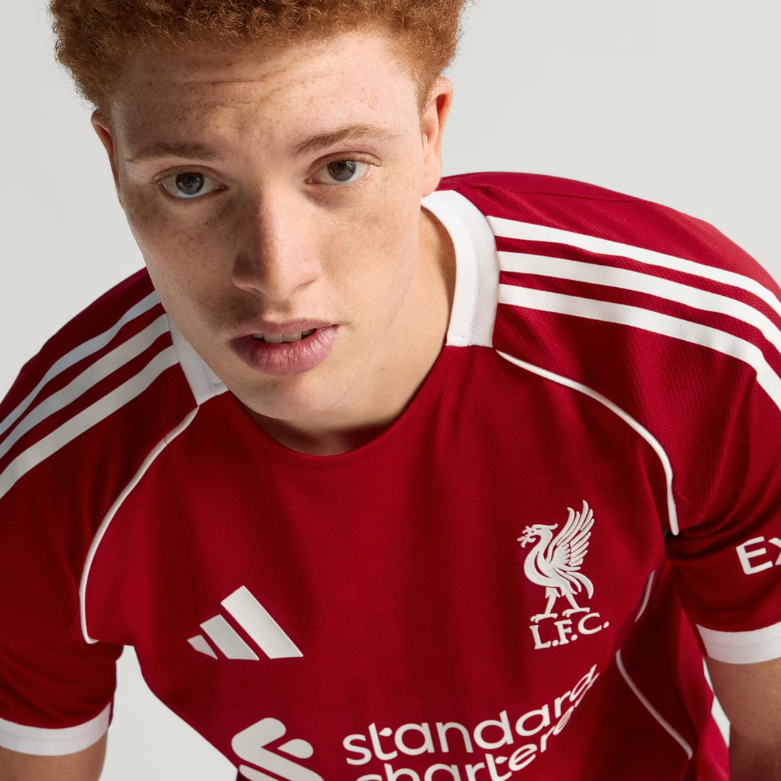 Buy Adidas Liverpool FC 25/26 Home Authentic Jersey Online in Nepal - Online Shopping Nepal - Online Clothing Shop Nepal