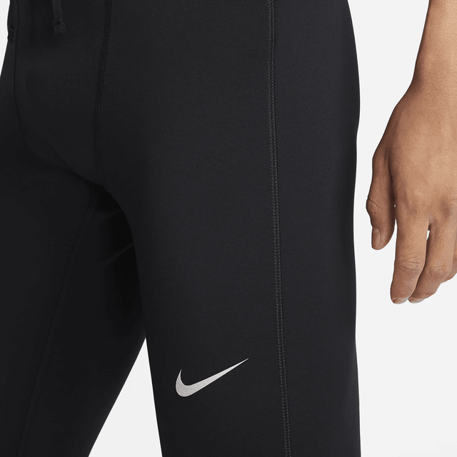 Shop Nike Dri-FIT Challenger Tights in Black. Made with stretchy fabric for unrestricted movement, plenty of pockets, and 75% recycled fibers. Perfect for running!